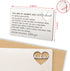 Stainless Steel Wallet Card, Engraved 'Husband' with Love Note for Anniversary, Birthday, Christmas, Valentine's Day...
