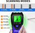 Stud Finder Wall Scanner, 5 in 1 Electronic Stud Detector with LCD Display & Audio Alarm, Stud Sensor for Wood AC Live Wire Metal Studs Detection ...