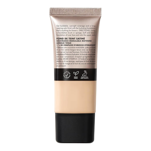 e.l.f. Soft Glam Foundation, Medium Coverage, Long-Lasting & Buildable Foundation For A Smooth, Satin Finish, Vegan & Cruelty-Free, 13 Fair Neutra...