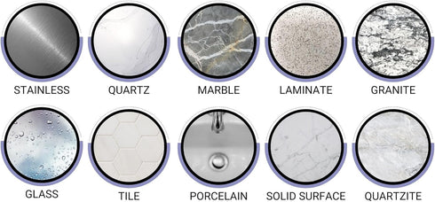 Fixture Shield - Multi Surface Ceramic Coating Spray for Stainless Steel Appliances - Long-Lasting Ceramic Coating Spray for Kitchen and Bath - So...