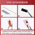 YIMAGUJRX RUNJRX Keyboard Stabilizers Steel Wire Corrector Leveling Adjuster Steel Wire Repair Calibration for Gaming Keyboard...