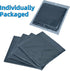 4 Pack Microfiber Gun Cleaning Cloth, 12"x12" Lint Free Gun Cleaning Rags, Reusable Microsuede Cleaning/Polishing Wipes Towels for Firearms, Knive...