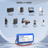 7.4V 2500mAh Li-ion Rechargeable Battery for Speaker/Remote Control Toy/Bluetooth Boom Box/Portable DVD Player/Outdoor Lighting...