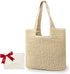 Large Straw Beach Bag for Women with Coin Purse, Woven Tote Bag Summer bag Travel Shoulder Handbag...