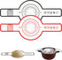2 Pcs Silicone Bread Sling for Dutch Oven with Long Straps, Non-stick & Easy to Clean Reusable Bread Baking Mat, Heat Resistant Dutch Oven Liners ...