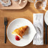 Villeroy & Boch Flow Salad Plate, 9 x 8.5 in, Premium Porcelain, White...