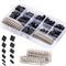 CHENBO 620pcs 2.54mm/0.1" Connectors Wire Jumper Cable Pin Header Connector Housing Assortment Kit Male Female Crimp Pin Connector Terminal Pitch ...