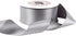 VATIN Double Face Deep Silver Satin Ribbon 1-1/2" Continuous 25 Yards,Silver Polyester Fabric Ribbon use for Bows Bouquet, Gift Wrapping, Floral A...