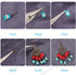 SUNNYCLUE 1 Box DIY Make 10 Pairs Bohemian Chandelier Earrings Making Kit Including Chandelier Links Turquoise Beads Earring Findings for Women Be...
