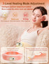 Heating Pad for Period Cramps Portable Cordless w 3 Timer Setting Fast Heated Electric Rechargeble Battery Massager Modes Adjustable Waist Belt Me...