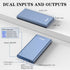 BONAI Portable Charger 12,000mAh 5V/3A Fast Charging Power Bank, Dural Input & Output Ports (USB-C in & Out) Portable Phone Charger for iPhone 15/...