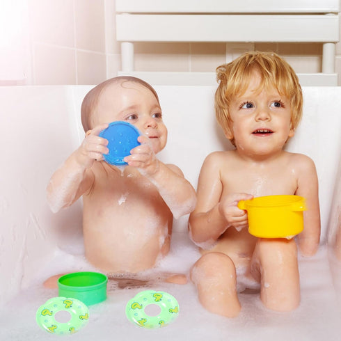 Toyvian 10pcs Mini Swim Rings Doll Lifebuoy Inflatable Doll Inflatable Toy Mini Swim Tube Pool Toys Doll Girl Supplies Aid Float Rings Swimming To...