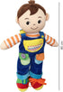 linzy Toys 16" Educational Doll/Adorable Plush Doll Comes with a Removable Outfit Packed with Closures-Perfect for Testing a Little One's Problem ...