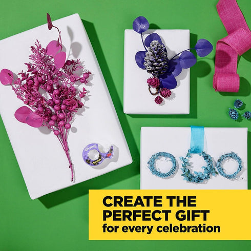 Gift Wrap Tape with Dispenser, 3/4 x 23.61 yds....