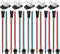 3 Pin Led Strip Connector, SUPERNIGHT 3 Pin Connector for WS2811 WS2812 WS2812B SK6812 LED Strip Lights, 7 Pairs JST SM Male Female Plug LED Conne...