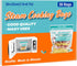 20 × Microwave Steam Cooking Bags Large Size Steam Food Storage Bags Disposable Microwave Steam Cooking Bags for Vegetables, Potatoes and Meat, Ea...
