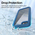WXR for iphone SE case 2022/2020,iphone 8/7/6S/6 case,Soft Silicone Bumper & Crystal Clear Hard PC Back and Inner,3in1 Heavy Dropproof Case for iP...