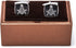 Freemason Masonic Mason Black Square Pair of Cufflinks in a Presentation Gift Box & Polishing Cloth...