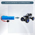 Battery 3.7V 1200mAh Li-ion Rechargeable Battery with USB Charger Cable SM-2P Plug for RC Car Drift Monster Truck Off-Road Vehicle Remote Control ...