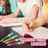 Syringe Pens - 12 Pack - Retractable Ballpoint Pens with 6 Colors - Perfect for School, Parties, Nurse Gifts and Medical-Themed Presents...