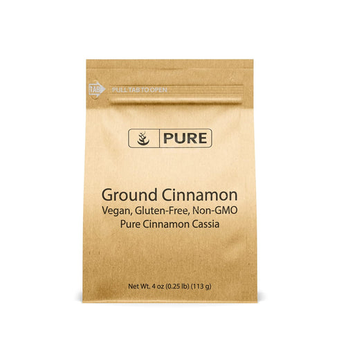 Pure Original Ingredients Ground Cinnamon (4 oz) Pure Cinnamon Cassia, Baking & More, Strong & Flavorful...