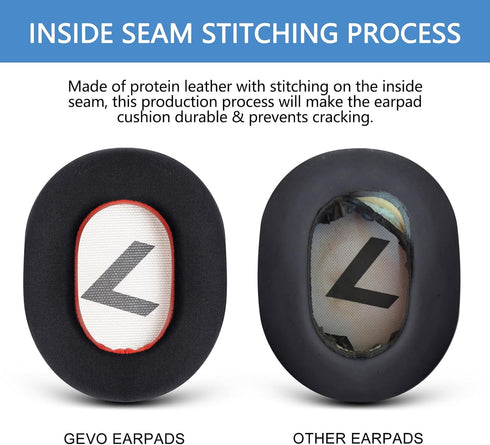 GVOEARS Ear Pads Replacement for Plantronics Voyager 8200 UC/Backbeat Pro 2 Headphones, Premium ICE Silk Fabric Softer Memory Foam Noise Canceling...
