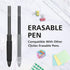 Vanstek 12 Black Erasable Gel Pen Refills, Gel Ink Refills Compatible with FriXion & Friction Erasable Pens, Fine Point 0.7 mm, Perfect for Writin...