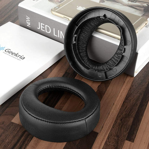 Geekria QuickFit Ear Pads Replacement for Sony PlayStation Platinum Wireless Headset, PS4 Platinum Wireless Headphones Ear Cushions, Headset Earpa...