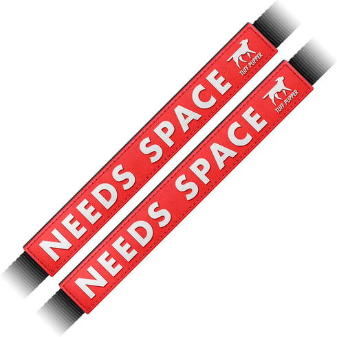 Tuff Pupper Waterproof Leash Sleeve | Fits Any Standard Size 1 Inch Wide Leash | Dual Sided Message | Durable Neoprene & Silicone | Odor & Stink P...