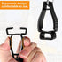 20 PCS Glove Clips for Work, Black Glove Holder Clips, Work Safety Clip for Construction Guard Labor, Glove Grabber Glove Keeper Belt Glasses Helm...