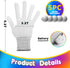 TOPTOY LED Gloves, Light Up Gloves for Kids Birthday Easter Gift Cool Fun Toys for 3-12 Year Old Boys Girls...