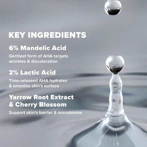 Paula’s Choice 6% Mandelic Acid + 2% Lactic Acid Exfoliant, Gentle Daily AHA Exfoliation for Discoloration, Bumpy Texture & Radiance, for Sensitiv...