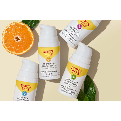 Burt's Bees Hyaluronic Acid Face Serum, Hydrates & Boosts Skin Naturally for Smoother, Glowing Skin Tone, Lightweight, with Algae - Hydrating Boos...