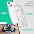 ONES for iPhone 14 Plus Case, Hybrid Magnetic Phone Case, Compatible with MagSafe, Military Grade Protection, Shockproof Airbag, Anti-Yellow Silic...