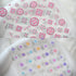 Bohemian Totem Colorful Nail Art Stickers 5D Embossed Nail Decals for Nail Art Design Self-Adhesive Nail Accessories for Women Nail Art Supplies 3...