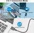 Bluetooth QR Barcode Scanner, PDF417 Rechargeable Code Scanner Wireless, Data Matrix 2D Barcode Rearder Cordless Connect Smart Phone, Tablet, PC, ...