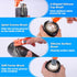 4 in 1 Cup Lid Gap Cleaning Brush Set,Multifunctional Water Bottle Lid Cleaner Brush,3 Pack Water Bottle Crevice Cleaning Tool,Tumbler Lid Cleaner...