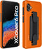 Case Compatible with Samsung Galaxy XCover6 Pro (SM-G736), Shell Case with Hand Strap, Kickstand and Screen Protector (Orange)...