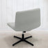 MINGPINHUIUS Armless Adjustable Chair Cover: Accent Vanity Chair Cover Mid Back Wide Slipper Chair Office Desk Swivel Chair,for Living Room Bedroo...