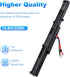 Fancy Buying GL752V Laptop Notebook Battery for ASUS A41N1501 GL752 GL752V GL752VW G752VW N552VX N752 N752V N752VX...