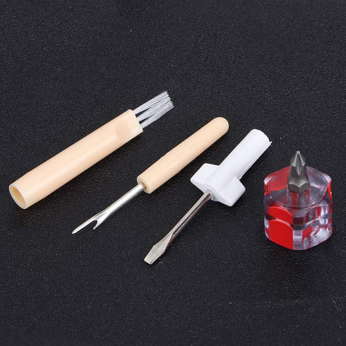 TOPINCN 5Pcs/Set Sewing Screwdriver Thread Removal Tool Plastic and Metal Material Household Sewing Machine Repair Accessories......