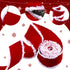 2 Rolls Christmas Velvet Ribbons Decorative Ribbons Rolls Craft DIY Ribbon Fabric Cloth Ribbon Wire Edge Ribbons for Craft Christmas Holiday Decor...