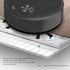 Fdit Robot Vacuum Cleaner, Mini Automatic Avoidance USB Charging Smart Sweeping Robot for Wooden Flooring for Carpet (Black)...