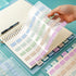 12 Pack Book Tabs for Annotating Books for A5 Refillable Notebook Index Tab 384 Page Tabs for Book Annotation...