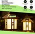 Henreepow Rechargeable AA Batteries, Ni-MH Double A Solar Batteries High Capacity 1.2V Pre-Charged for Outdoor Solar Lights, String Lights?Pathway...