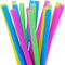 100 Extra Large Plastic Bubble Tea Smoothie Straws, 1/2" Wide X 8 1/2" Long Boba Straws...