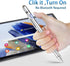 High-Precision Stylus for Lenovo Tab M10 Plus Pencil - Fine Tip Pen with Magnetic Fabric Cap 2 in 1 Sensitive, Ideal for Writing and Drawing, Acti...