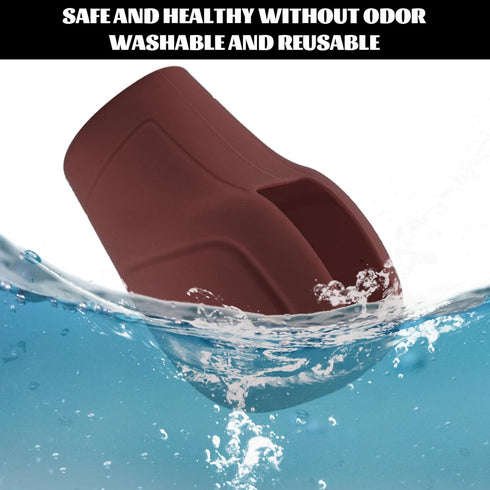 Ouzorp 1 Piece Car Gear Shift Knob Cover - Flexible Silicone Car Automatic Shift Protector - Universal Anti-Slip Car Knob Shift Shift Lever Protec...