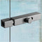 Gear Handle French Door Lock,Door Locks Latch Barrel Bolt Latch,Dead Bolt Locks for Doors Inside,Door Safety Locks from Inside Bathroom Stall Lock...
