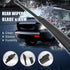 X AUTOHAUX Rear Windshield Wiper Blade Arm Set 335mm 13 Inch for Volkswagen Jetta 2011 2012 2013 2014 2015 2016 2017 2018...